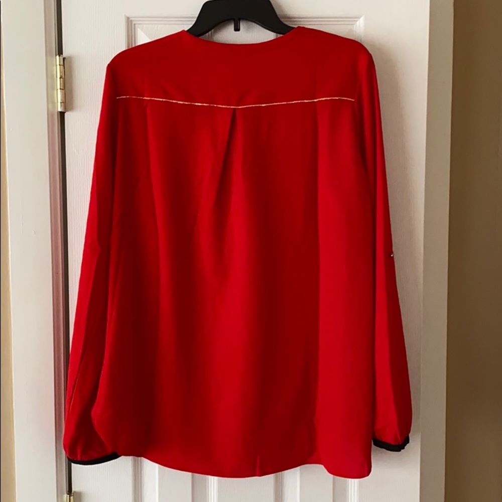 Red blouse - Picture 2 of 2